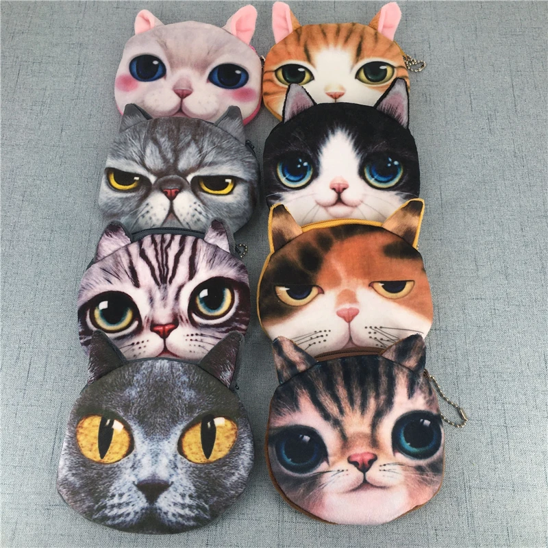 Mix Design , Novelty 3D animal Coin BAG Purse Wallet ; Mini 8CM cat , dog Plush Key hook Coin Coin Wallet Pouch
Mix Design , Novelty 3D animal Coin BAG Purse Wallet ; Mini 8CM cat , dog Plush Key hook Coin Coin Wallet Pouch