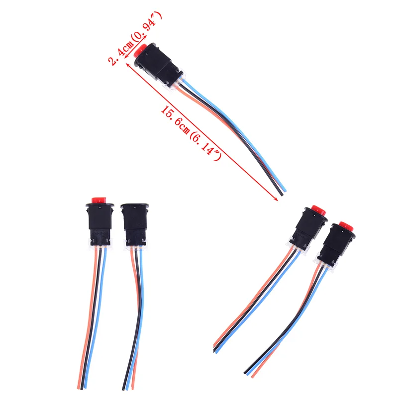 2Pcs/lot Motorcycle Hazard Light Switch Double Warning Flasher Emergency Signal W/3 Wires Lock
2Pcs/lot Motorcycle Hazard Light Switch Double Warning Flasher Emergency Signal W/3 Wires Lock