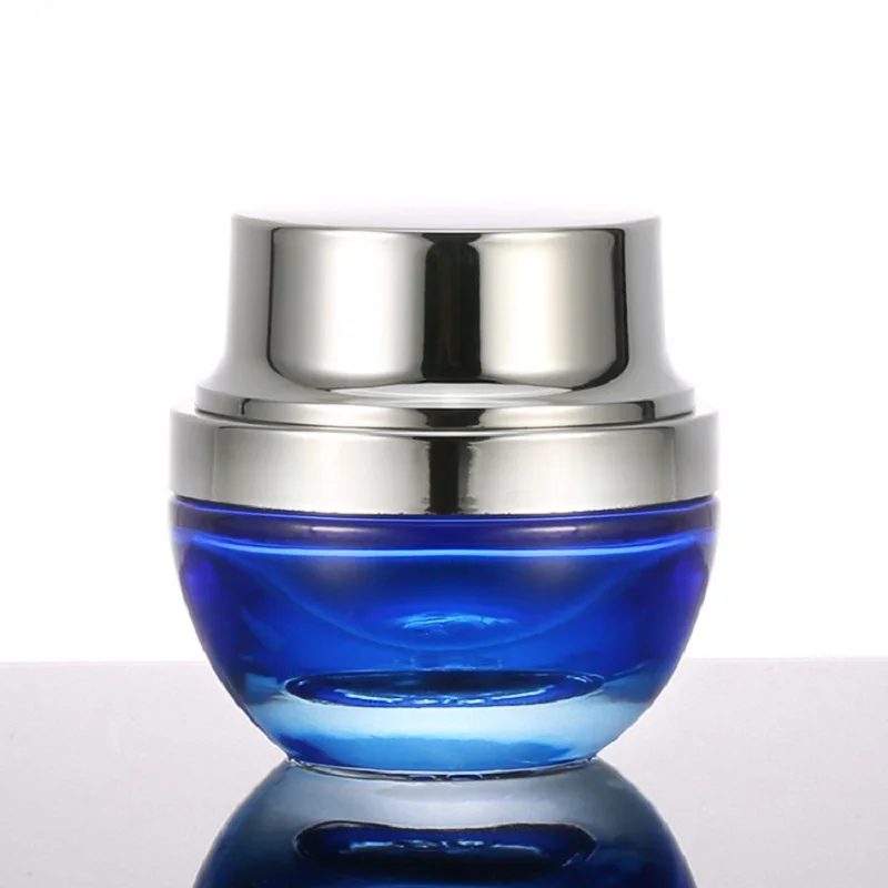20G green/purple/pink/blue glass jar/pot for day/night/eye cream/essence/mask serum/gel/skin care pot cosmetic pack | Красота и