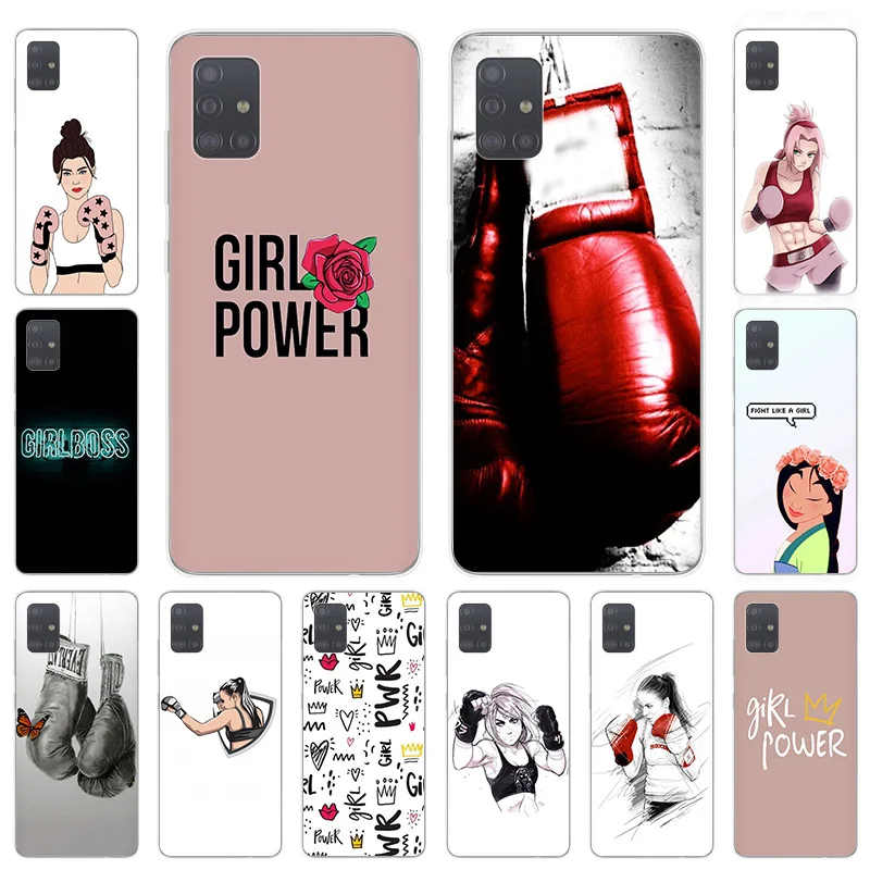 Cute Girl Power Boxing Soft Phone Case for Samsung Galaxy A52 A72 A51 A71 A41 A31 A21 A12 A32 A11 A50 A70 A42 A20 A40 A10 Cover
Cute Girl Power Boxing Soft Phone Case for Samsung Galaxy A52 A72 A51 A71 A41 A31 A21 A12 A32 A11 A50 A70 A42 A20 A40 A10 Cover