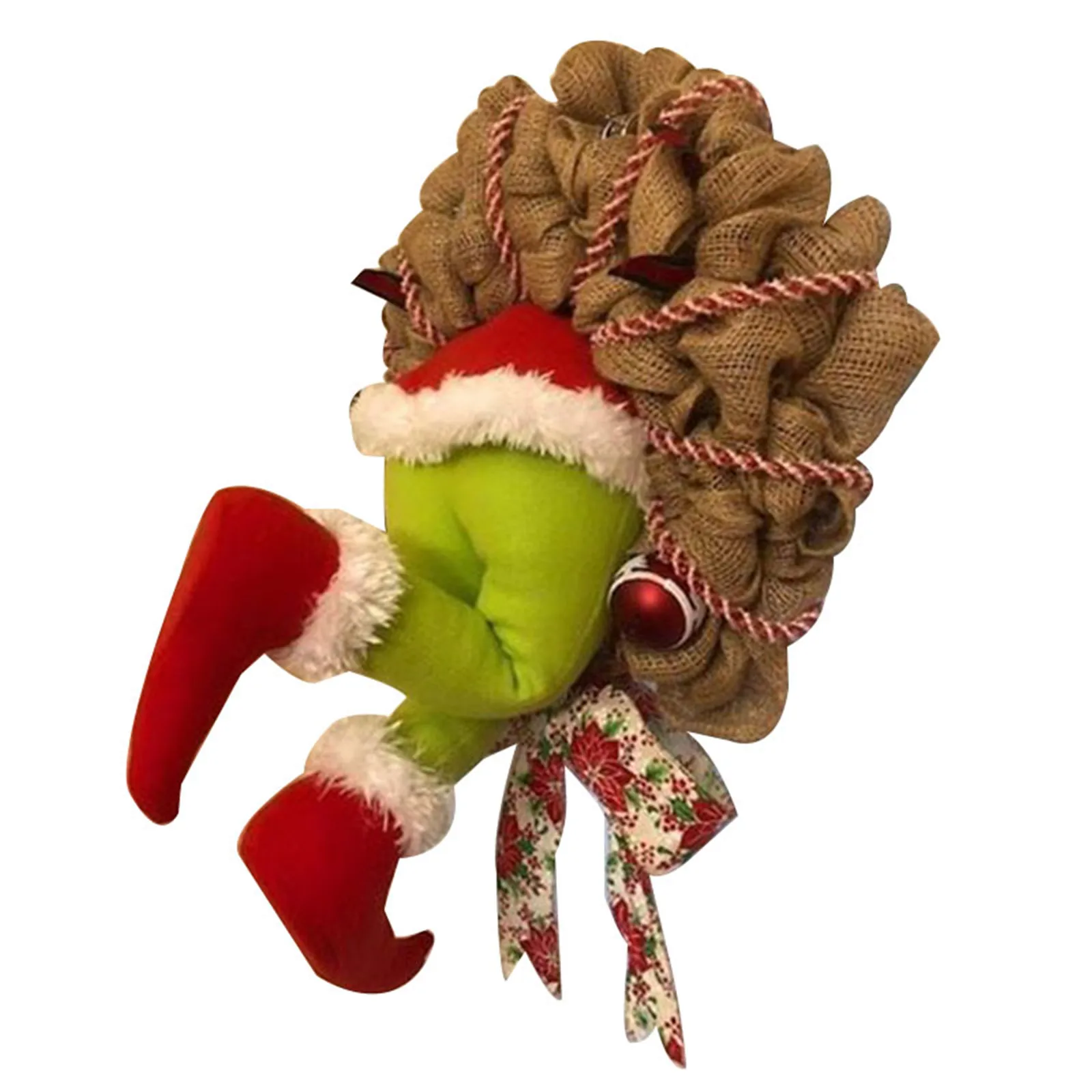 How the Grinch Stole Christmas Burlap Wreath Christmas Garland Decorations Super Cute and Lovely Great Gifts for Friends ALS88
How the Grinch Stole Christmas Burlap Wreath Christmas Garland Decorations Super Cute and Lovely Great Gifts for Friends ALS88