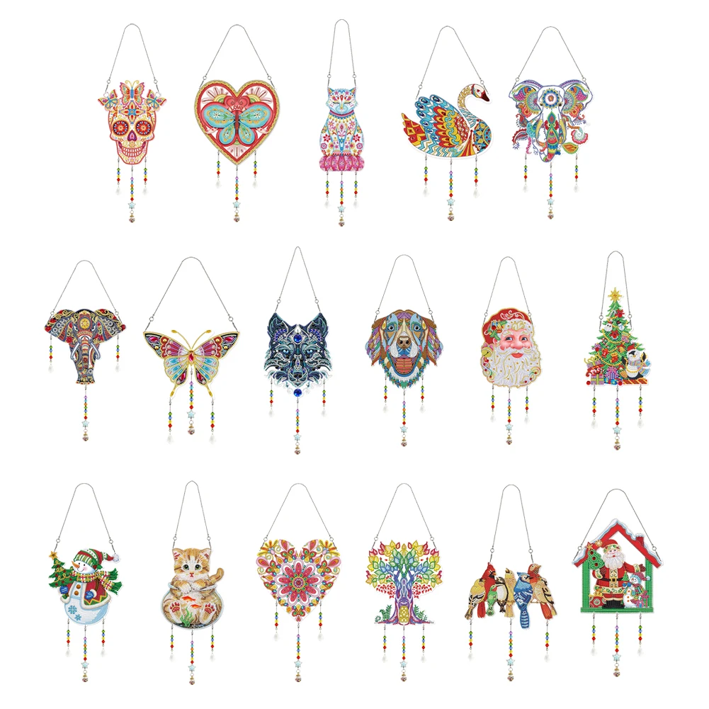 5D DIY Diamond Painting Crystal Prism Pendant Ornament Hanging Wind Chime for Window Car Hanging Craft Resin Embroidery Gifts
5D DIY Diamond Painting Crystal Prism Pendant Ornament Hanging Wind Chime for Window Car Hanging Craft Resin Embroidery Gifts