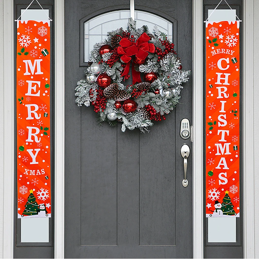 1 Pair Merry Christmas Door Couplet Santa Claus Banner Christmas Home Window Ornaments New Year Xmas Party Decor Navidad 2022
1 Pair Merry Christmas Door Couplet Santa Claus Banner Christmas Home Window Ornaments New Year Xmas Party Decor Navidad 2022