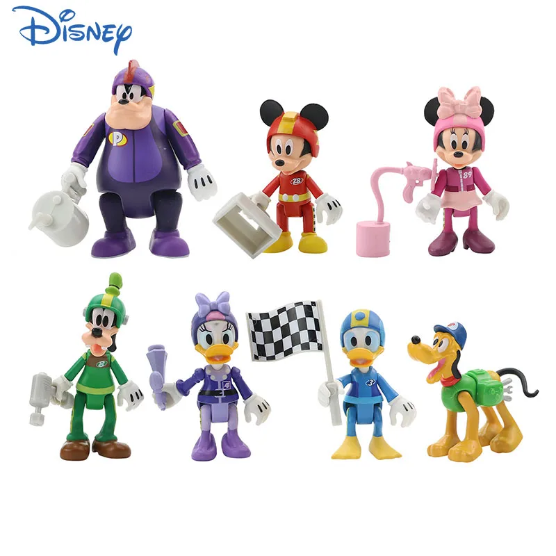 7Pcs/Set Disney Mickey Minnie 7cm-10cm Action Figures Toys Mouse Donald Daisy Duck Goofy Pluto Model Dolls Kids Gift
7Pcs/Set Disney Mickey Minnie 7cm-10cm Action Figures Toys Mouse Donald Daisy Duck Goofy Pluto Model Dolls Kids Gift