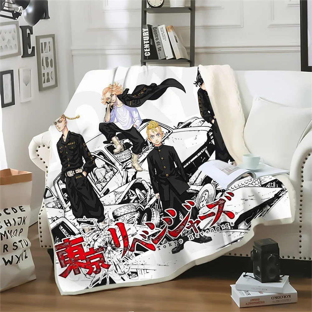 CLOOCL Tokyo Revengers Blankets Japan Anime Manga Throw Blanket for Beds Home Decoration Office Thick Double Layer Quilts 
CLOOCL Tokyo Revengers Blankets Japan Anime Manga Throw Blanket for Beds Home Decoration Office Thick Double Layer Quilts