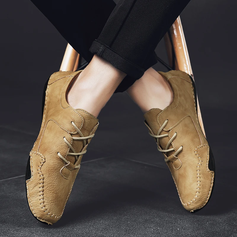Korean leather men shoes fashion elegant dress male footwear comfortable business work leahther moccasins shoes for men
Korean leather men shoes fashion elegant dress male footwear comfortable business work leahther moccasins shoes for men