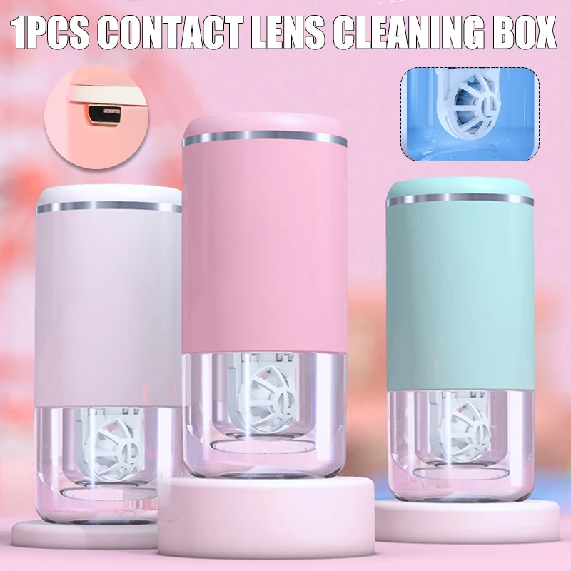 Portable Contact Lens Cleaner Automatic Cleaning Machine USB Charging Fast Vibration Washer for Travel uacr Portable Storage New
Portable Contact Lens Cleaner Automatic Cleaning Machine USB Charging Fast Vibration Washer for Travel uacr Portable Storage New