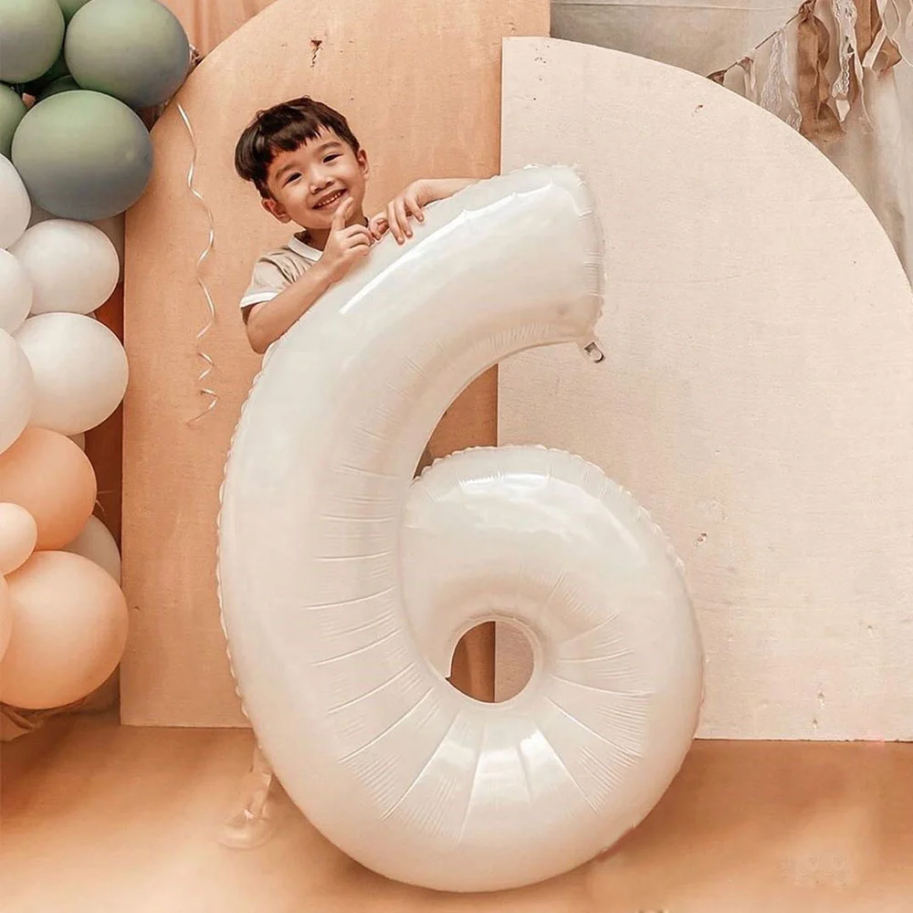 40inch Foil Birthday Party Decorations Large White Number Balloons 0 1 2 3 4 5 6 7 8 9 Figures Globos Baby Shower Decors
40inch Foil Birthday Party Decorations Large White Number Balloons 0 1 2 3 4 5 6 7 8 9 Figures Globos Baby Shower Decors