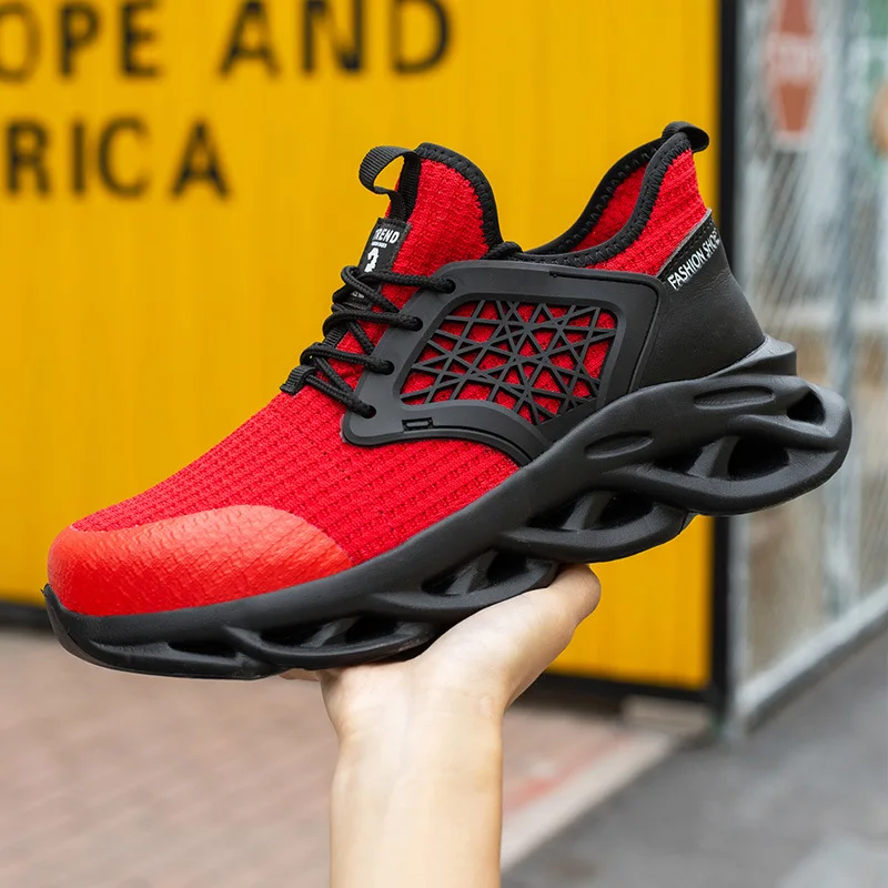 Summer New Labor Protection Shoes Men's Anti Smashing And Anti Piercing Safety Shoes Flying Fabric Breathable Work Shoes Anti Sl
Summer New Labor Protection Shoes Men's Anti Smashing And Anti Piercing Safety Shoes Flying Fabric Breathable Work Shoes Anti Sl