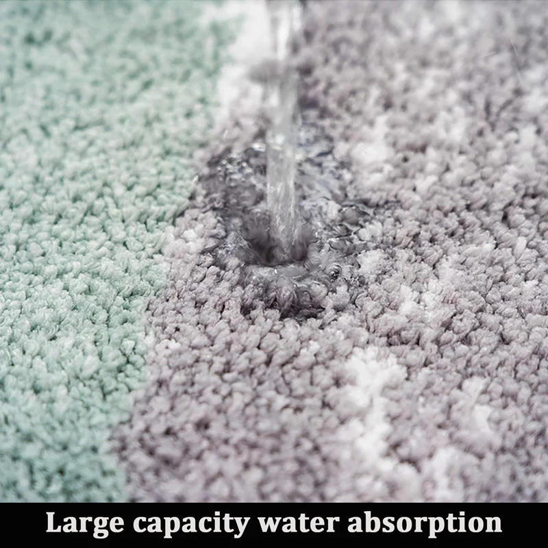 Soft Bathroom Mat, Non Slip Backing Microfiber Quick Absorbent, 20X32in Toilet Pedestal Mat Shower Rugs Machine Washable
Soft Bathroom Mat, Non Slip Backing Microfiber Quick Absorbent, 20X32in Toilet Pedestal Mat Shower Rugs Machine Washable
