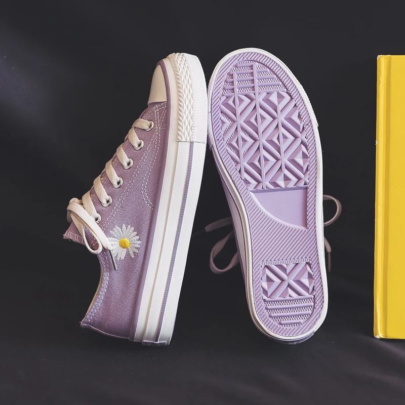 Daisy Canvas Shoes Women's 2021 Spring New Fashion Trends All-match Skateboard Shoes Low-Top Classic Black Sneakers Pink Floral
Daisy Canvas Shoes Women's 2021 Spring New Fashion Trends All-match Skateboard Shoes Low-Top Classic Black Sneakers Pink Floral