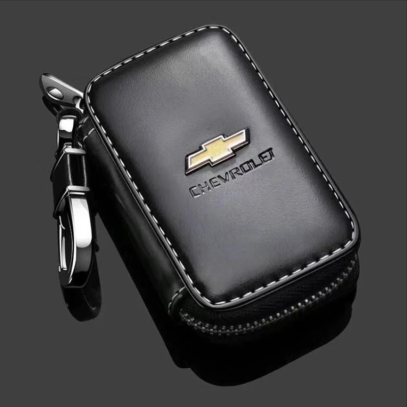 Leather Car Key Case Cover Shell Zipper Keychain For Chevrolet Trax Sonic Cruze Malibu Tahoe Impala Equinox Suburban Traverse
Leather Car Key Case Cover Shell Zipper Keychain For Chevrolet Trax Sonic Cruze Malibu Tahoe Impala Equinox Suburban Traverse