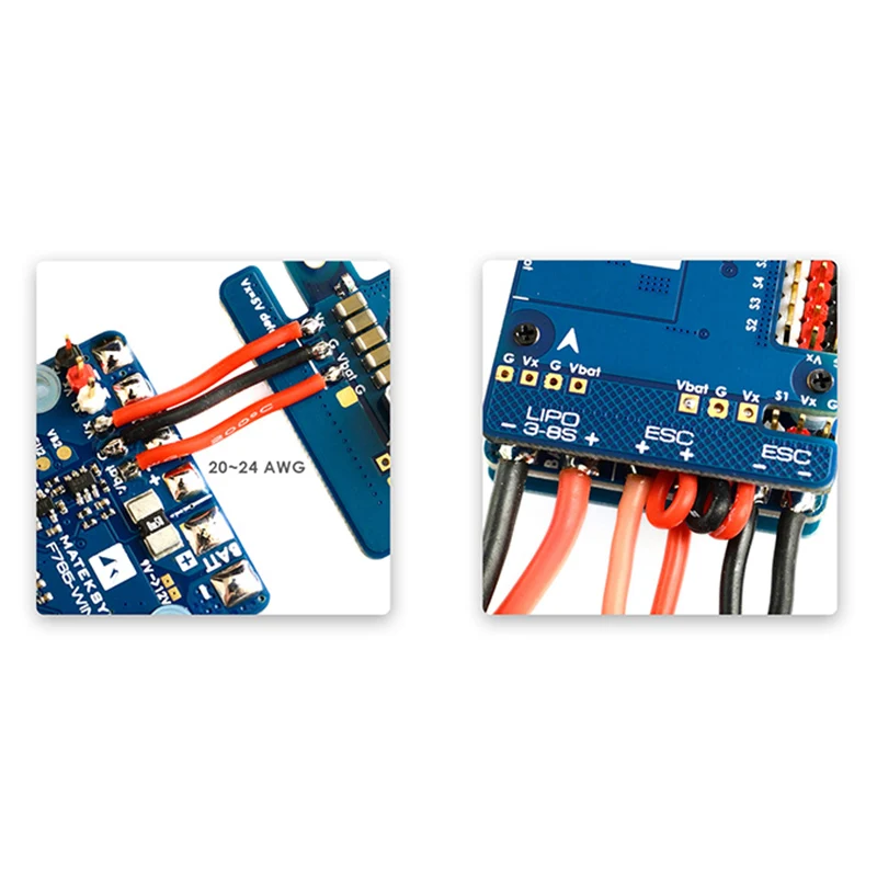 MATEK F765 Wing Flight Controller support PIX INAV two-way camera 
MATEK F765 Wing Flight Controller support PIX INAV two-way camera