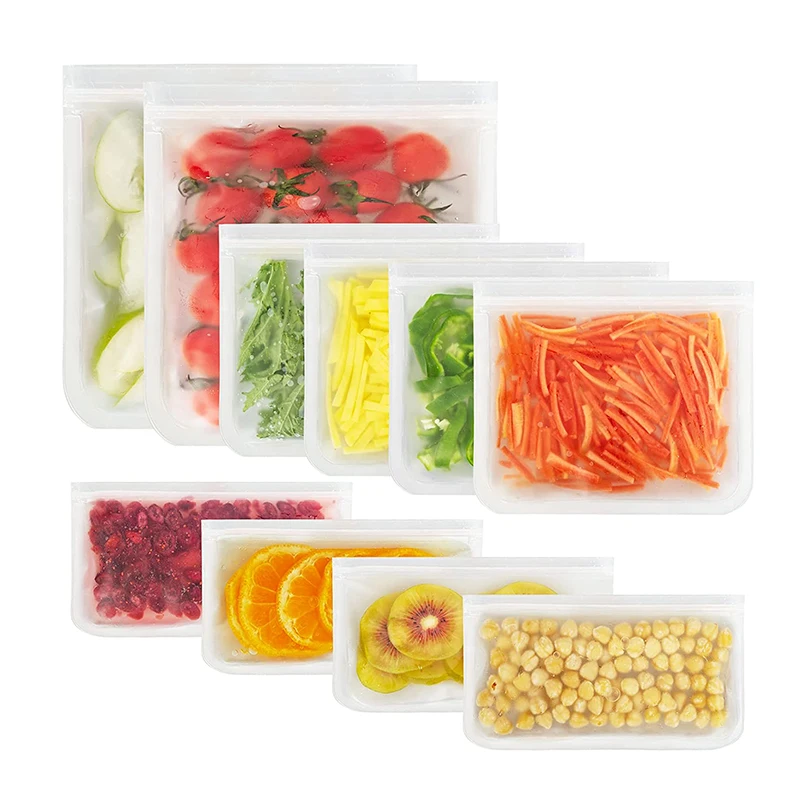 Silicone Food Storage Containers Reusable Food Storage Bags Lunch Bags Stand Up Zip Shut Bag Cup Fresh Food Leakproof Containers
Silicone Food Storage Containers Reusable Food Storage Bags Lunch Bags Stand Up Zip Shut Bag Cup Fresh Food Leakproof Containers