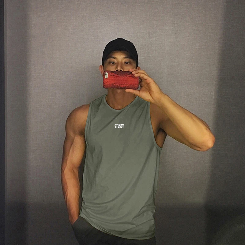 2021 Summer New Trend Men's Fashion Breathable Sleeveless Moisture-Wicking Quick-Drying Vest
2021 Summer New Trend Men's Fashion Breathable Sleeveless Moisture-Wicking Quick-Drying Vest