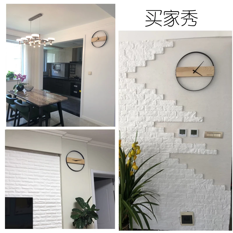 Wooden Creative Wall Clock Fashion Simple Bedroom Nordic Clock Living Room Novelty Quartz Reloj Mural Home Decoration ZB50WC
Wooden Creative Wall Clock Fashion Simple Bedroom Nordic Clock Living Room Novelty Quartz Reloj Mural Home Decoration ZB50WC