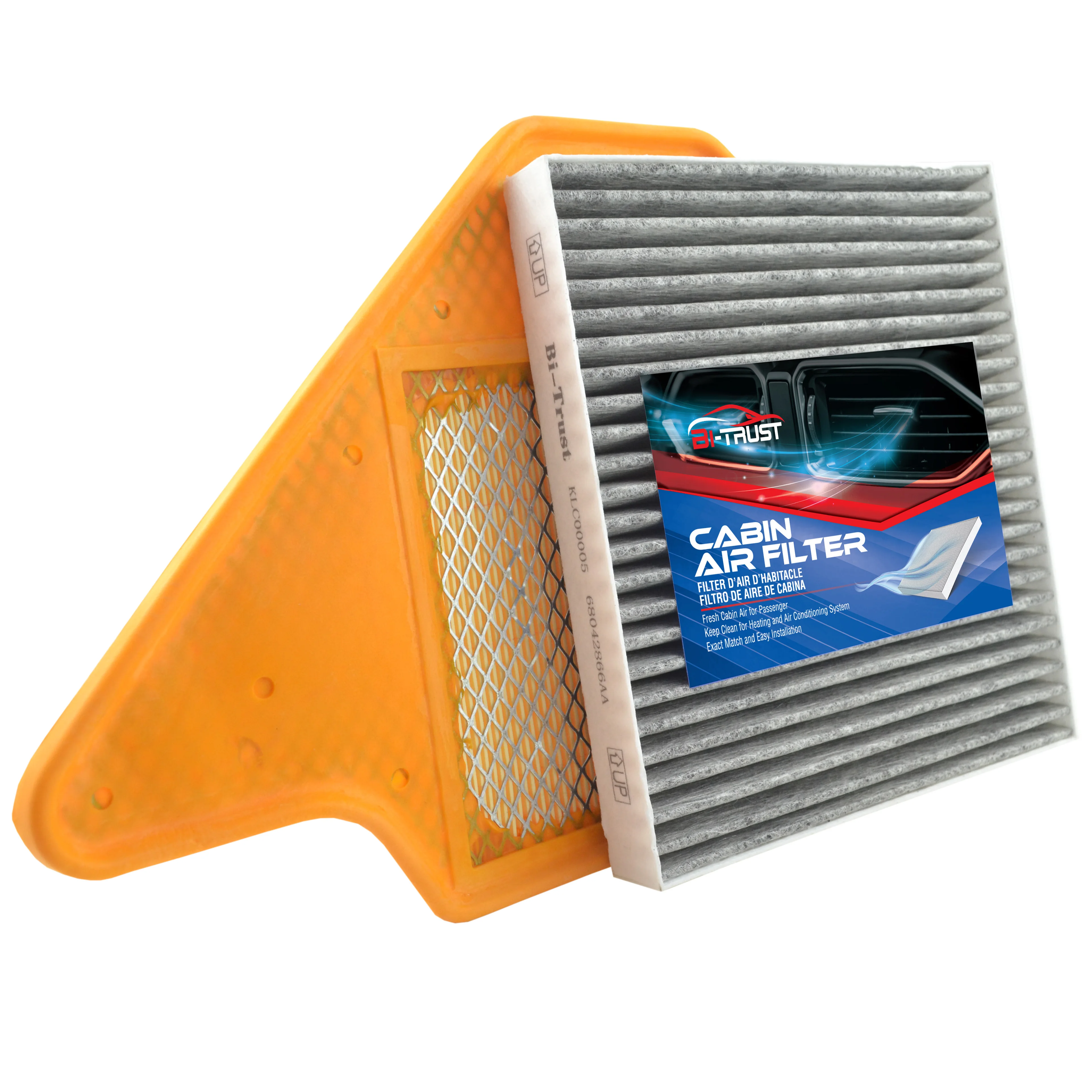 Bi-Trust Engine & Carbon Cabin Air Filter for Chrysler Town & Country/Dodge Grand Caravan/Ram C/V/Volkswagen Routan 
Bi-Trust Engine & Carbon Cabin Air Filter for Chrysler Town & Country/Dodge Grand Caravan/Ram C/V/Volkswagen Routan
