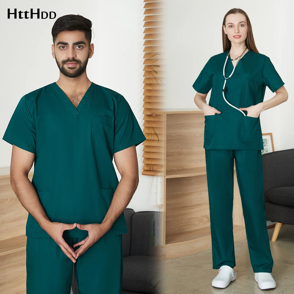 Clinic Pharmacy Medical Work Uniform High Quality Spa Unisex Wholesale Price Doctor Nurse Scrubs Suit Lab Nursing Cleaning Suit
Clinic Pharmacy Medical Work Uniform High Quality Spa Unisex Wholesale Price Doctor Nurse Scrubs Suit Lab Nursing Cleaning Suit