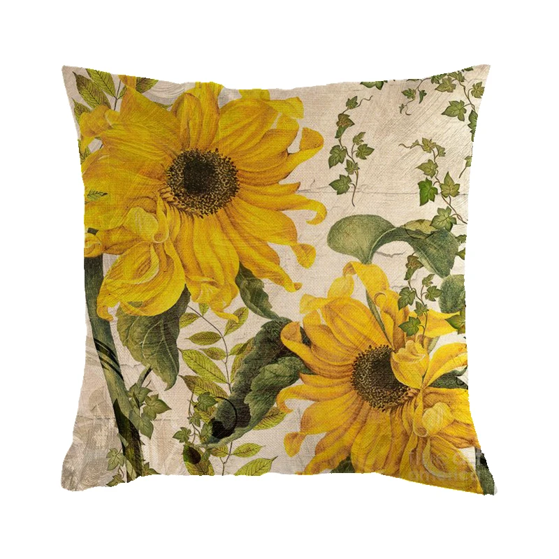 Oil Painting Cushion Cover Sofa Home Decorative Pillow Covers Sunflower Self-portrait Starry Sky Print Pillowcase 45x45cm
Oil Painting Cushion Cover Sofa Home Decorative Pillow Covers Sunflower Self-portrait Starry Sky Print Pillowcase 45x45cm