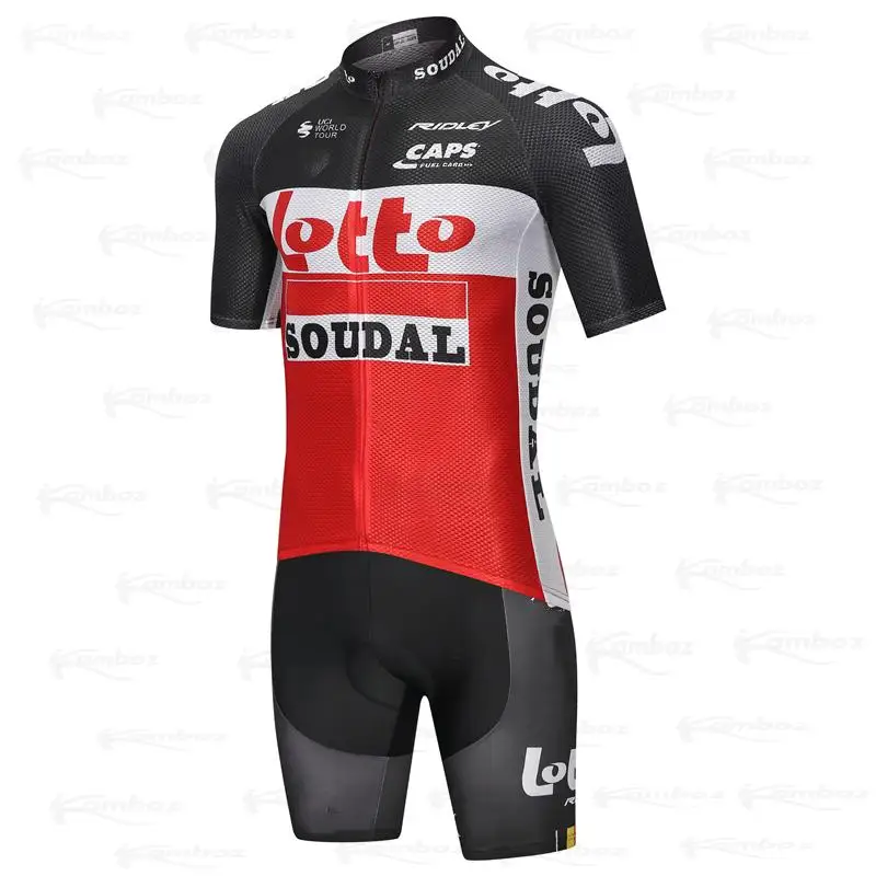 Трикотажный комплект LOTTO с коротким рукавом для мужчин, высококлассные быстросохнущие спортивные штаны для шоссейного велосипеда
Трикотажный комплект LOTTO с коротким рукавом для мужчин, высококлассные быстросохнущие спортивные штаны для шоссейного велосипеда