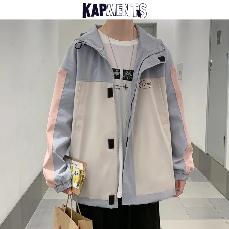 KAPMENTS Man Streetwear Letter Patchwork Windbreaker 2022 Oversized Hip Hop Men Cargo Bomber Jackets Male Korean Jacket Coat 5XL
KAPMENTS Man Streetwear Letter Patchwork Windbreaker 2022 Oversized Hip Hop Men Cargo Bomber Jackets Male Korean Jacket Coat 5XL