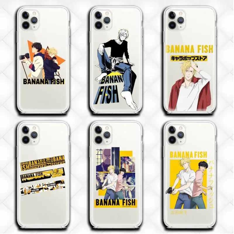 Japan Anime Banana Fish Ash Lynx Phone Case Clear for iphone 12 11 Pro max mini XS 8 7 6 6S Plus X 5S SE 2020 XR cover
Japan Anime Banana Fish Ash Lynx Phone Case Clear for iphone 12 11 Pro max mini XS 8 7 6 6S Plus X 5S SE 2020 XR cover