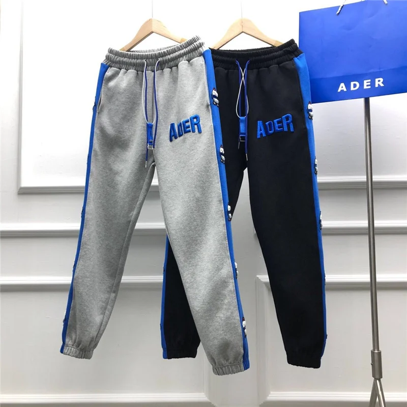 21ss Autumn Winter Men's And Women's New Light Snow Monster Embroidery Side Panel High Quality Ader Error Casual Pants
21ss Autumn Winter Men's And Women's New Light Snow Monster Embroidery Side Panel High Quality Ader Error Casual Pants