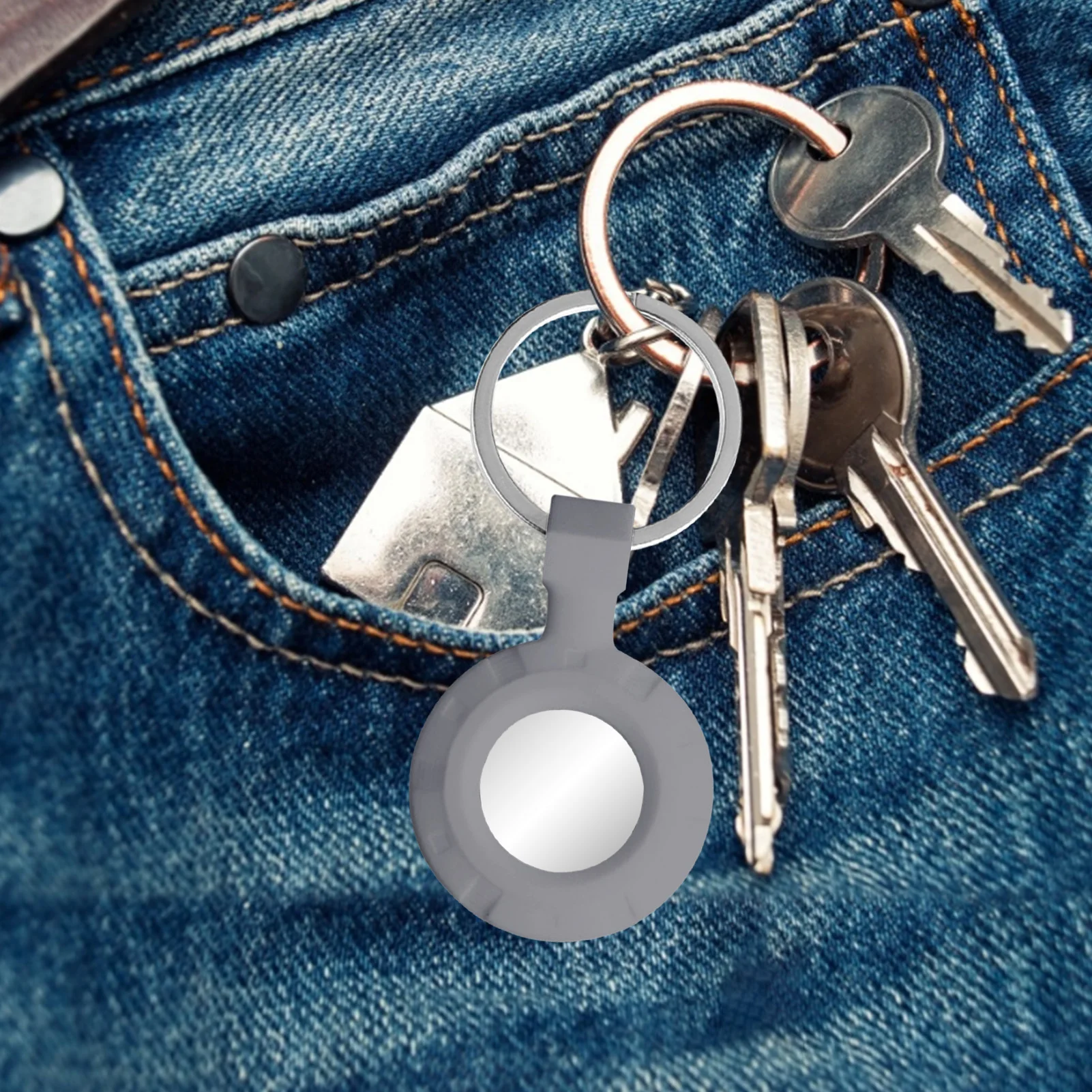 For Apple Airtags Silicone Protective Sleeve Protective Case Silicone Anti-Loss Keychain Cover For Airtags Keychain 2021 New
For Apple Airtags Silicone Protective Sleeve Protective Case Silicone Anti-Loss Keychain Cover For Airtags Keychain 2021 New