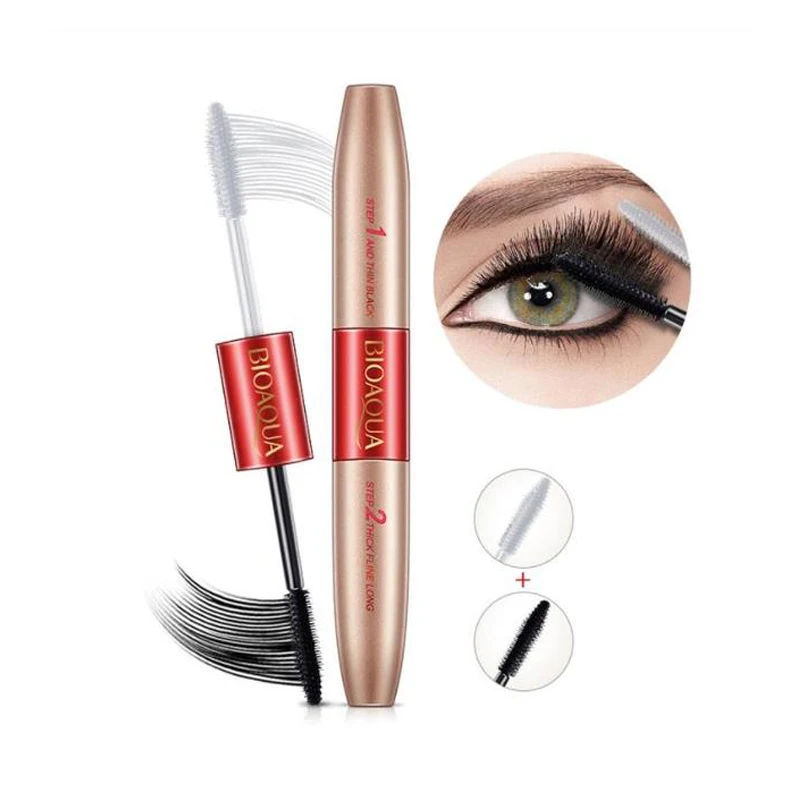 4D Silk Fiber Lash Mascara Black Mascara Waterproof Volume Double Lengthening Curling Eye Mascara cosmetic
4D Silk Fiber Lash Mascara Black Mascara Waterproof Volume Double Lengthening Curling Eye Mascara cosmetic