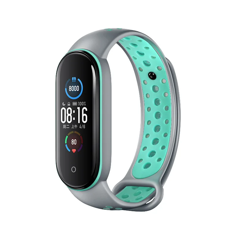 Silicone Strap For XiaoMi Mi Band 3 4 5 Breathable Sport Wristband For XiaoMi Mi Band3 Bracelet replacement band Mi Band 6 strap
Silicone Strap For XiaoMi Mi Band 3 4 5 Breathable Sport Wristband For XiaoMi Mi Band3 Bracelet replacement band Mi Band 6 strap