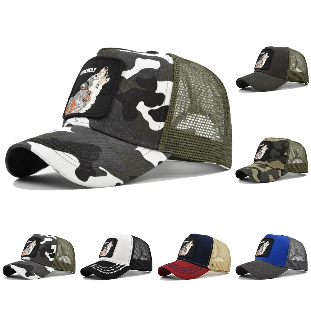 Summer Mesh Baseball Caps Men Women Hip Hop Dad Hat Breathable Snapback Embroidery Unisex Bone Animal Wolf Sun Visor Gorras
Summer Mesh Baseball Caps Men Women Hip Hop Dad Hat Breathable Snapback Embroidery Unisex Bone Animal Wolf Sun Visor Gorras
