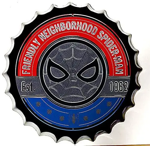 Retro Sign Super Hero Movie Bottle Caps Retro Metal Tin Sign Diameter 13.8 Inches - Handcrafts Home Decor Bar Plaque Lounge
Retro Sign Super Hero Movie Bottle Caps Retro Metal Tin Sign Diameter 13.8 Inches - Handcrafts Home Decor Bar Plaque Lounge