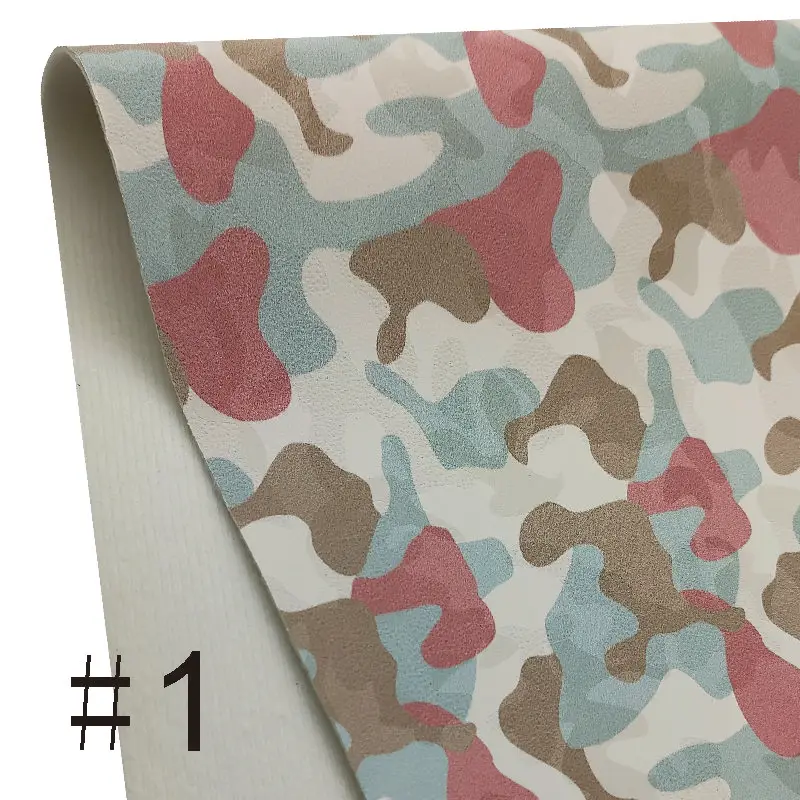 A4 8.2"*11.8" Camouflage Glitter Faux Leather Fabric Sheets For Sewing Bags Shoes PU Artificial Leather DIY Car Seats Materials
A4 8.2"*11.8" Camouflage Glitter Faux Leather Fabric Sheets For Sewing Bags Shoes PU Artificial Leather DIY Car Seats Materials