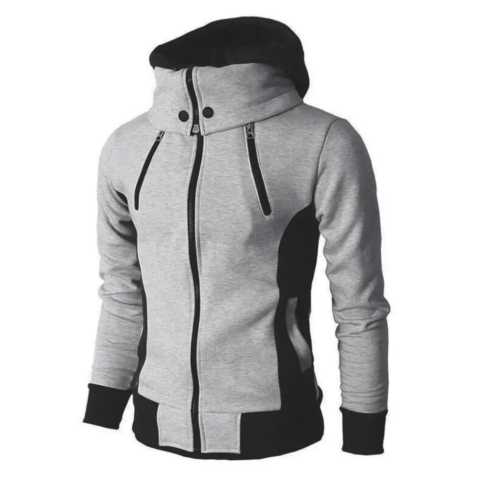 2021 New Men Zipper Jackets Autumn Winter Casual Fleece Coats Bomber Jacket Scarf Collar Fashion Hooded Male Outwear Slim Hoody
2021 New Men Zipper Jackets Autumn Winter Casual Fleece Coats Bomber Jacket Scarf Collar Fashion Hooded Male Outwear Slim Hoody