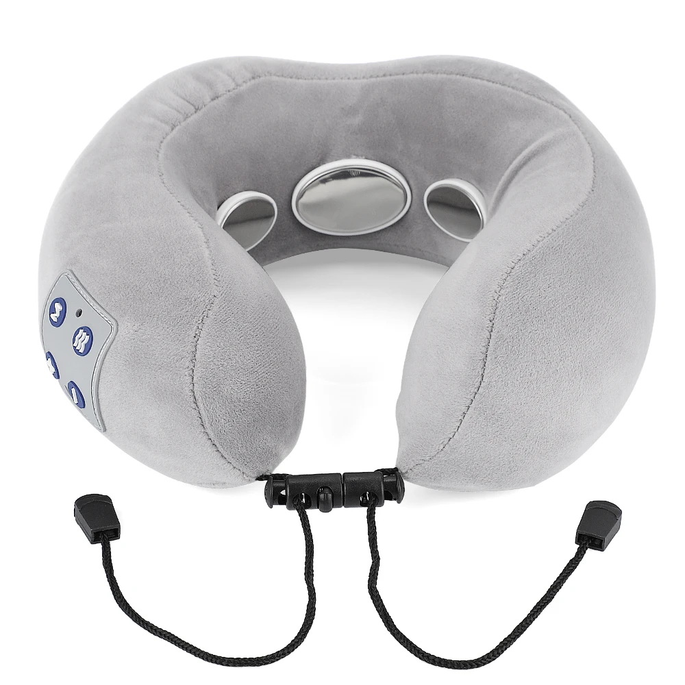 Электрическая U-образная подушка для шеи, портативная, для путешествий, умный магнитный массажер для плеч, подушка для ухода за здоровьем, дл... 
Электрическая U-образная подушка для шеи, портативная, для путешествий, умный магнитный массажер для плеч, подушка для ухода за здоровьем, дл...