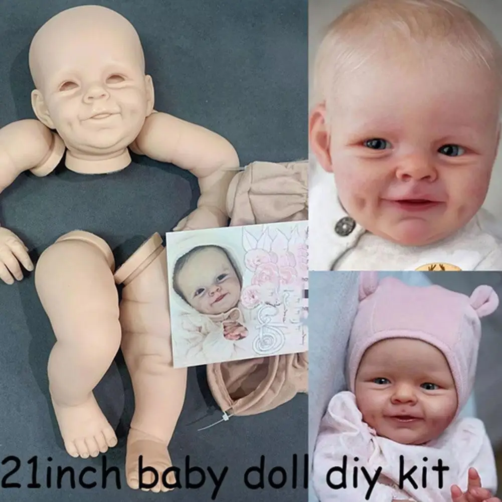 21 Inch Limited Edition Reborn Doll Kit For Soft Vinyl Unpainted Baby Unassembled Accessories Blank Dolls Rebirth Reborn DI I9I8
21 Inch Limited Edition Reborn Doll Kit For Soft Vinyl Unpainted Baby Unassembled Accessories Blank Dolls Rebirth Reborn DI I9I8