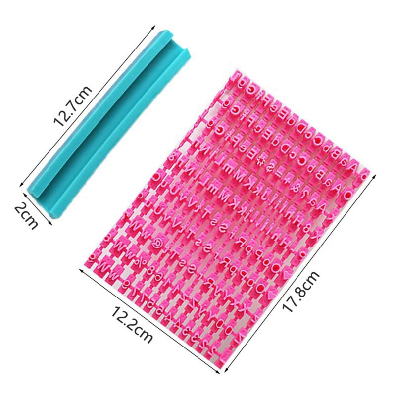 New Alphanumeric Biscuit Seal Punctuation Cake Seal Pressure Printing Pastries Mould Set With Portable Transparent Storage Case
New Alphanumeric Biscuit Seal Punctuation Cake Seal Pressure Printing Pastries Mould Set With Portable Transparent Storage Case
