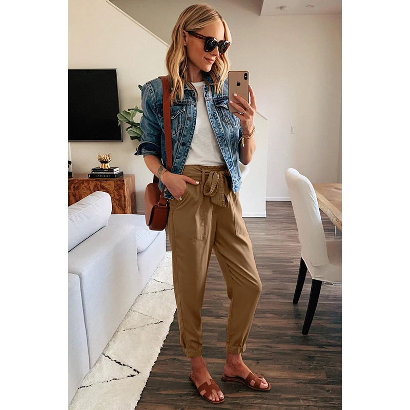 2020 Harajuku Solid Color Black Solid Color Frock Style Pants With Belt High Waist Woman Femme Pantalon Kobieta Spodnie XL
2020 Harajuku Solid Color Black Solid Color Frock Style Pants With Belt High Waist Woman Femme Pantalon Kobieta Spodnie XL