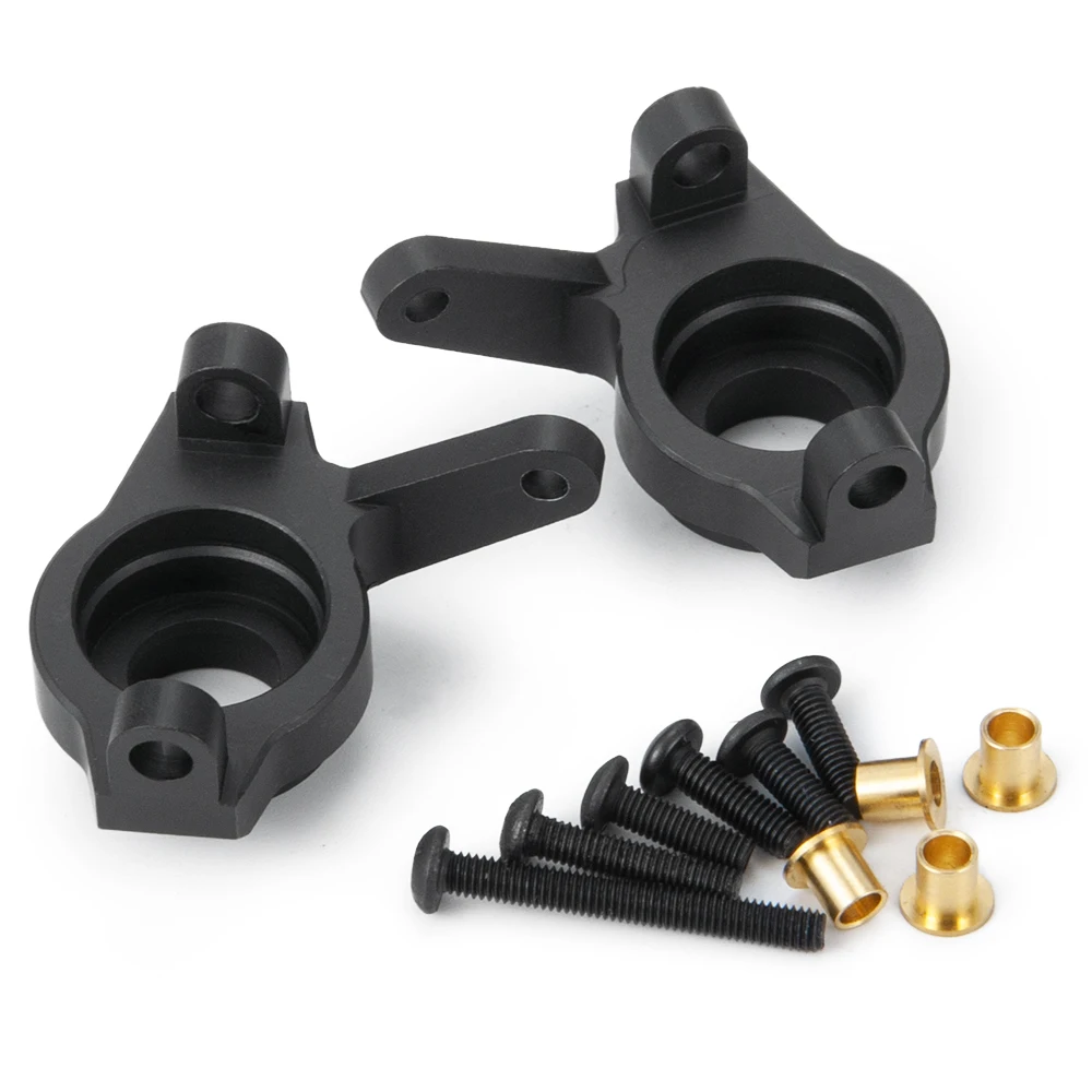AXSPEED 1 Pair Black Aluminum Steering Knuckles for Axial SCX10 II AX90046 1/10 RC Crawler Car
AXSPEED 1 Pair Black Aluminum Steering Knuckles for Axial SCX10 II AX90046 1/10 RC Crawler Car