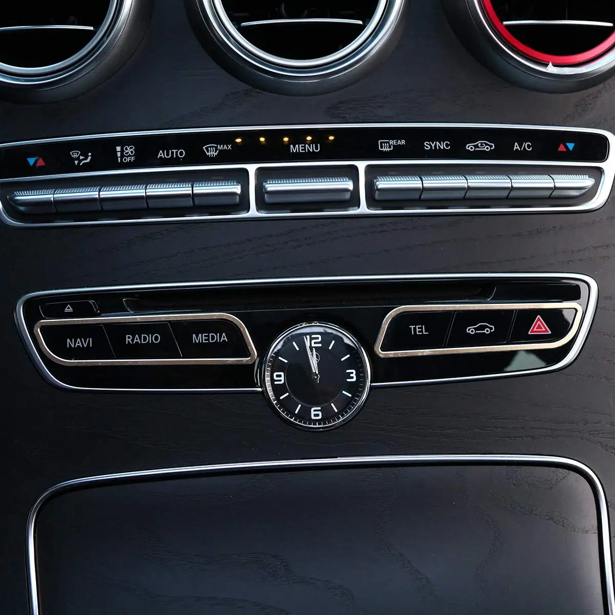 Aluminum Alloy Gold Central Control Multi-Function Button Trim for Mercedes Benz E C Class W213 W205 GLC X253
Aluminum Alloy Gold Central Control Multi-Function Button Trim for Mercedes Benz E C Class W213 W205 GLC X253