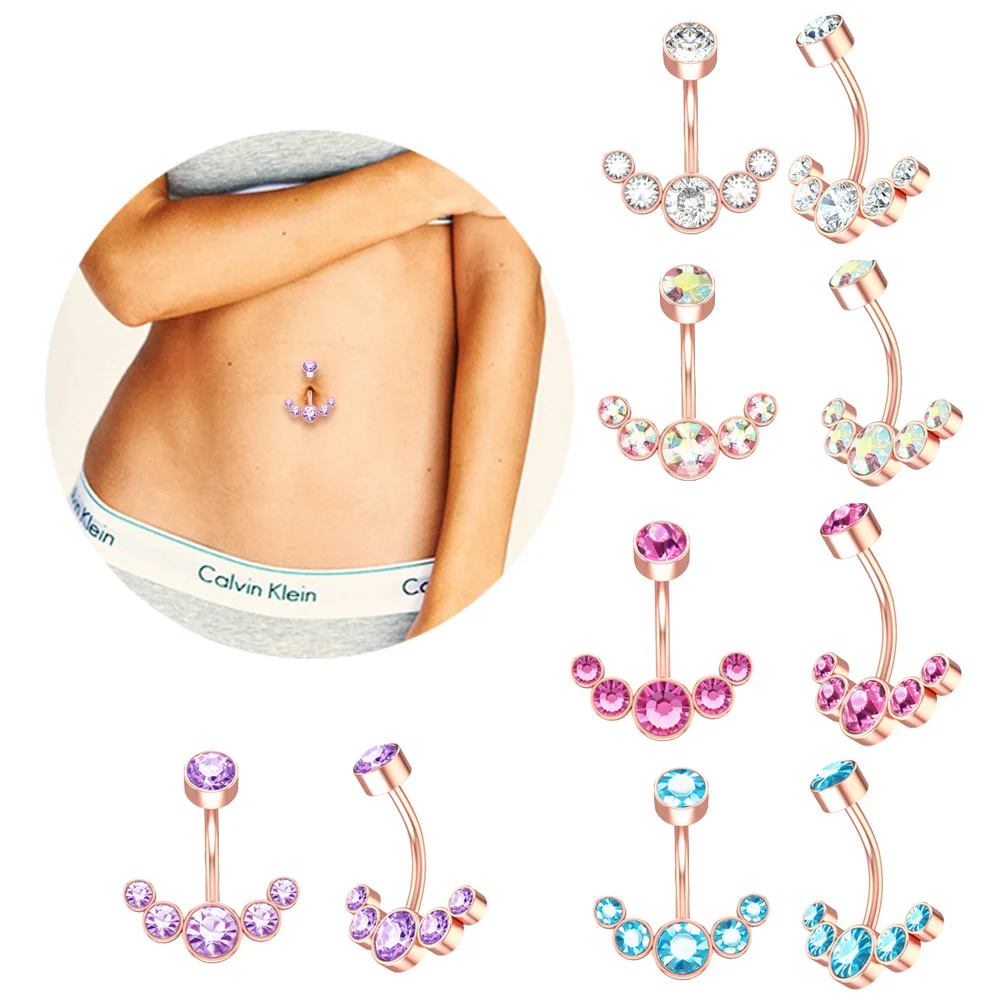 Medical Moon Shape Belly Button Rings For Women Girls Piercing Stainless Steel Navel Ring Barbells Belly Piercing Body Jewelry
Medical Moon Shape Belly Button Rings For Women Girls Piercing Stainless Steel Navel Ring Barbells Belly Piercing Body Jewelry
