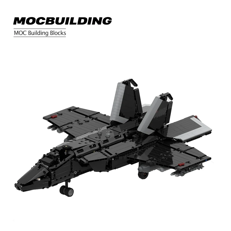 Military Fighter F35b Space Shuttle Military Assembly Model DIY Building Block MOC Children's Toy Birthday Gift
Military Fighter F35b Space Shuttle Military Assembly Model DIY Building Block MOC Children's Toy Birthday Gift