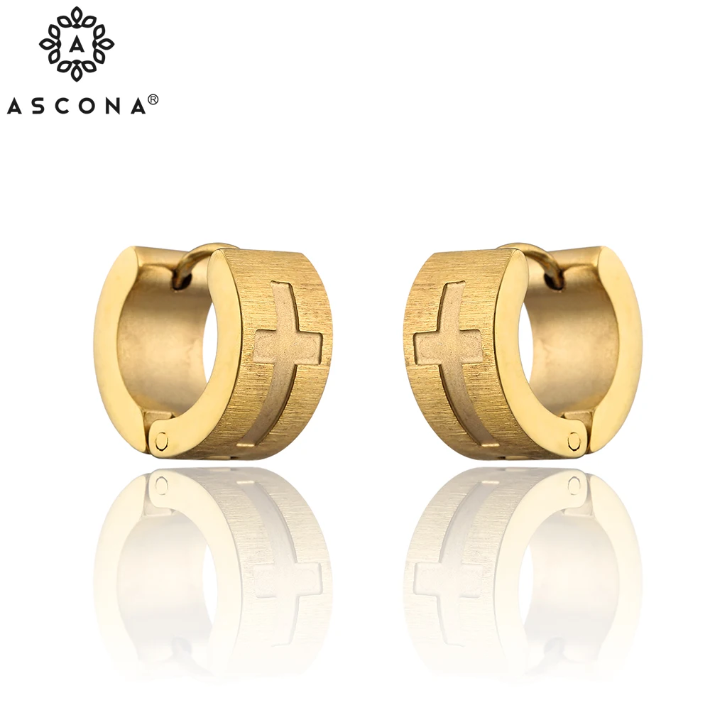 Ascona Classic Flow Style Stud Earring Girl Unusual Stainless Steel Cross Hoop Earrings For Women's 2021 Trend Ear Decoration
Ascona Classic Flow Style Stud Earring Girl Unusual Stainless Steel Cross Hoop Earrings For Women's 2021 Trend Ear Decoration