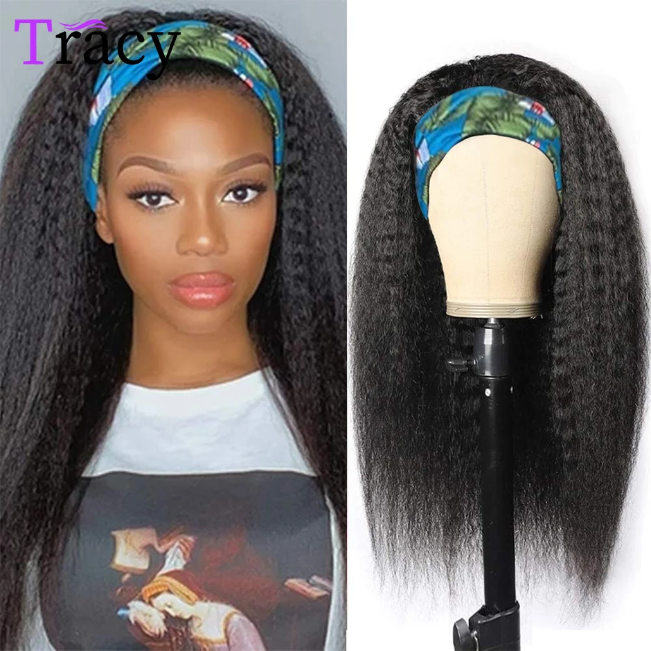 Kinky Straight Headband Wig Human Hair Glueless Half Wig With Head Band Indian Yaki Straight Headband Human Hair Wigs For Women
Kinky Straight Headband Wig Human Hair Glueless Half Wig With Head Band Indian Yaki Straight Headband Human Hair Wigs For Women