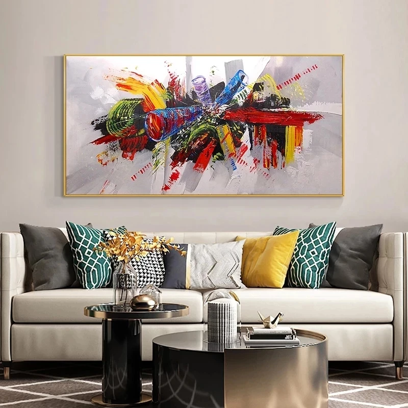 Posters and Prints Abstract Colorful Painting Canvas Painting Graffiti Art Modern Wall Art Pictures for Living Room Decoration
Posters and Prints Abstract Colorful Painting Canvas Painting Graffiti Art Modern Wall Art Pictures for Living Room Decoration