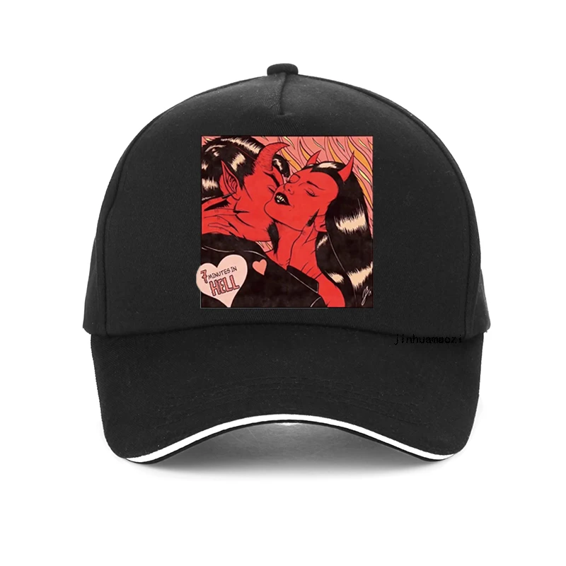 Minutes in Hell Graphic print Baseball cap Summer Harajuku Devil Kiss of Death Print 7 Minutes In Hell Gothic hat Snapback
Minutes in Hell Graphic print Baseball cap Summer Harajuku Devil Kiss of Death Print 7 Minutes In Hell Gothic hat Snapback