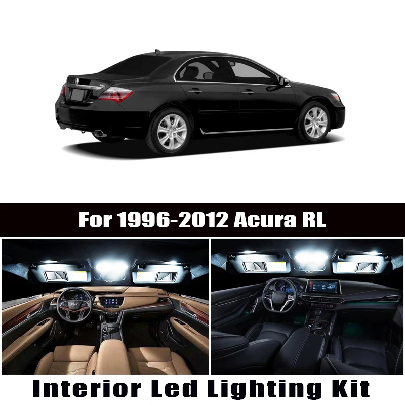 For Acura RL 1996-2011 2012 Canbus Vehicle LED Interior Map Dome Trunk License Plate Lights Kit Car Lighting Accessories
For Acura RL 1996-2011 2012 Canbus Vehicle LED Interior Map Dome Trunk License Plate Lights Kit Car Lighting Accessories