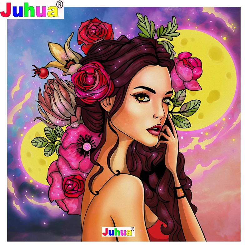 Woman Diamond Painting 5D Diamonds Cross Stitch Embroidery Mystery Flower Lady Full Square Drill Mosaic Home Room Wall Decor
Woman Diamond Painting 5D Diamonds Cross Stitch Embroidery Mystery Flower Lady Full Square Drill Mosaic Home Room Wall Decor