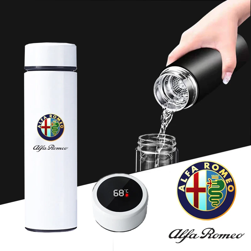 Car Accessories Flasks Travel Car Soup Coffee Mug Thermos Water Bottle for Alfa Romeo Giulia Stelvio Giulietta 159 147 156
Car Accessories Flasks Travel Car Soup Coffee Mug Thermos Water Bottle for Alfa Romeo Giulia Stelvio Giulietta 159 147 156