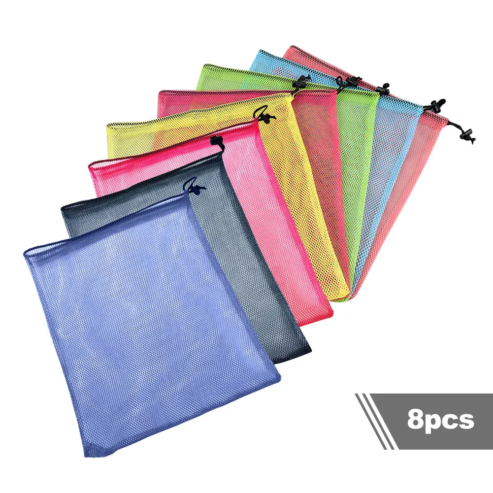 New Mesh Stuff Laundry Bag Storage Golf Ball Bag Nylon Mesh Bag for Storage Travel and Sports Colorful Travel Toiletries Handbag
New Mesh Stuff Laundry Bag Storage Golf Ball Bag Nylon Mesh Bag for Storage Travel and Sports Colorful Travel Toiletries Handbag